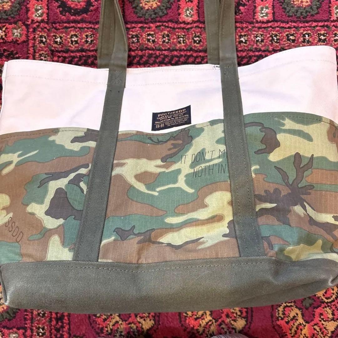 FUCT 迷彩トートバッグ