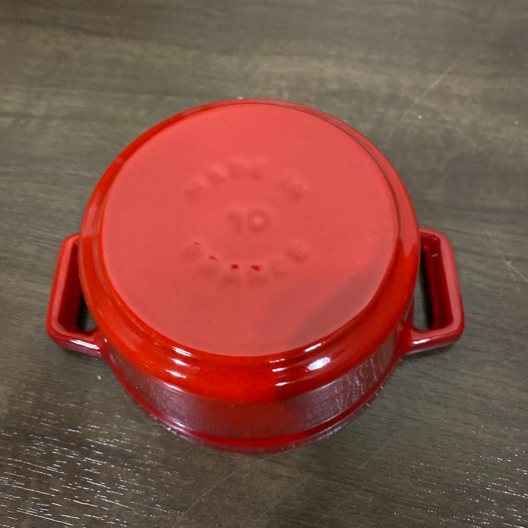 【新品】【廃盤】ストウブ　ミニチョコレートフォンデュセット　チェリー