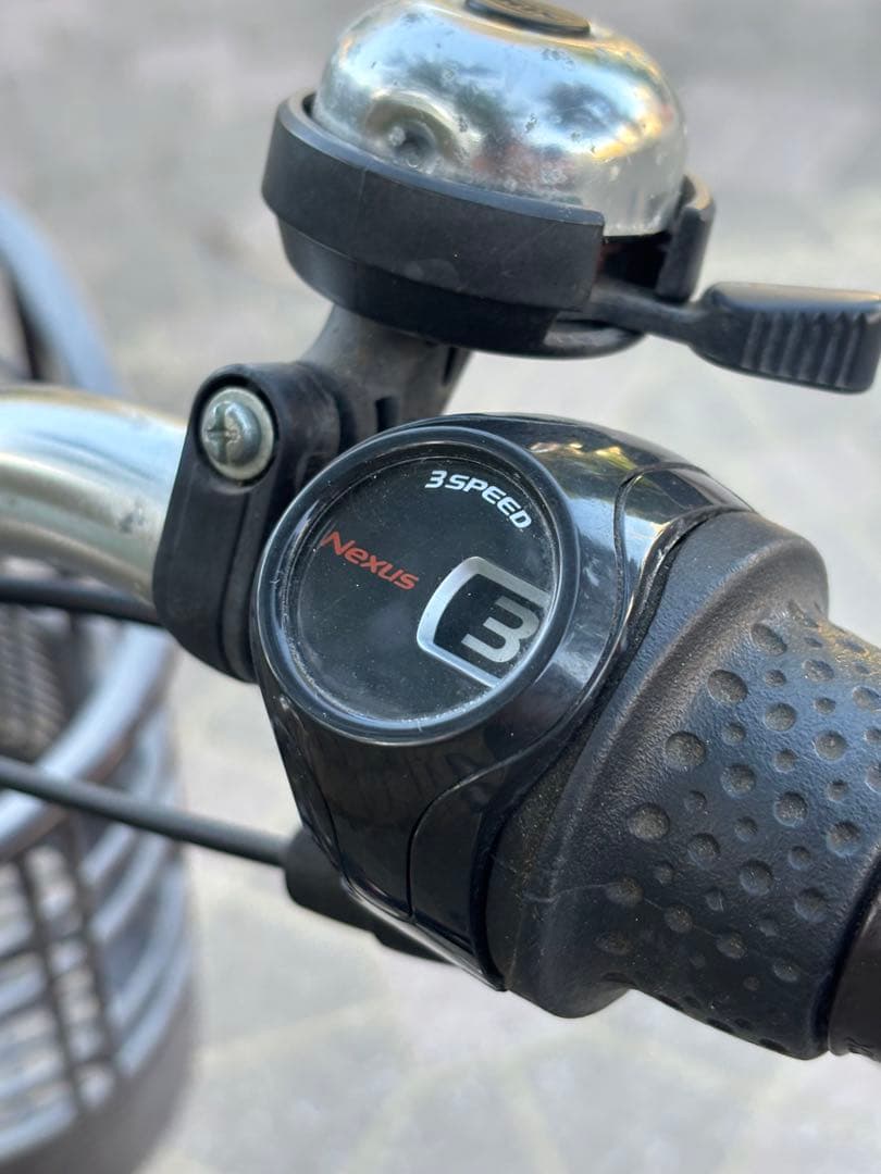 大阪　電動アシスト自転車　ヤマハPAS with 26インチ　3段　12.3