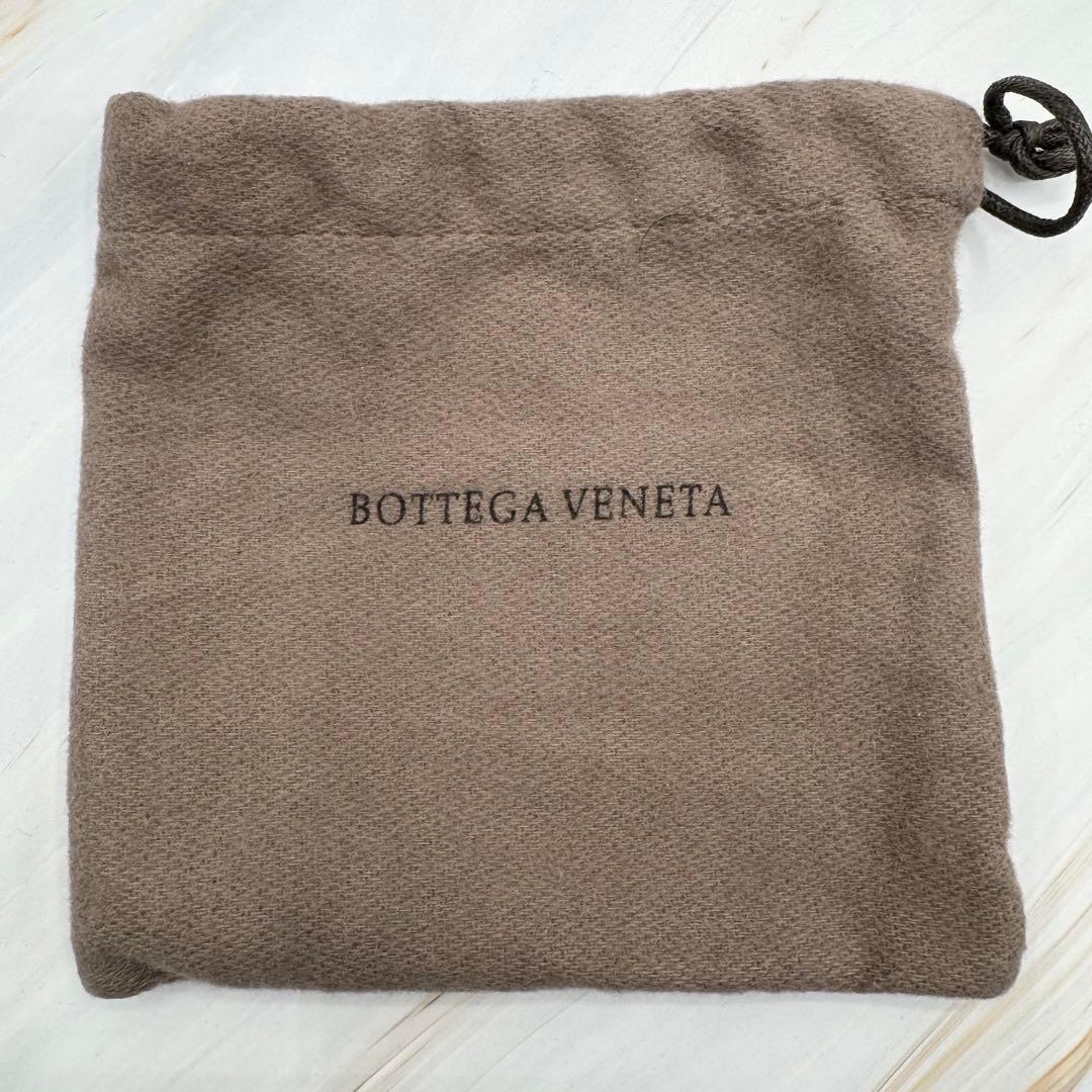 【ボッテガヴェネタ】レザー イントレチャート ケース 小銭入れ 黒