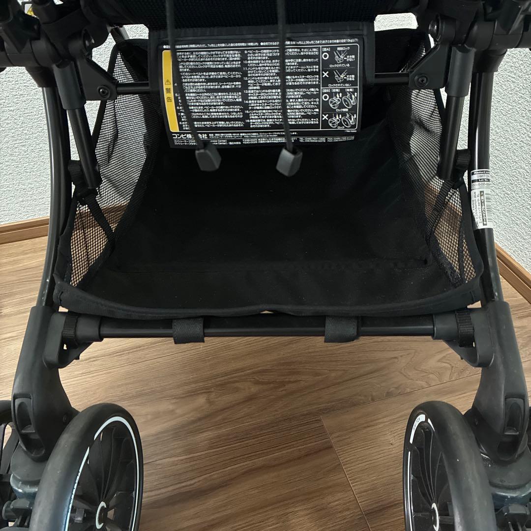 コンビ　ベビーカー　スゴカルSwitch plus エッグショック　earth