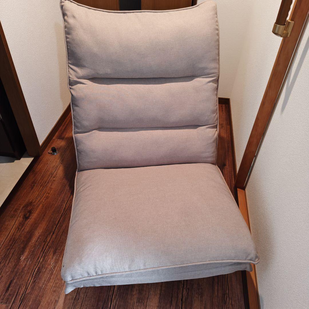 DOUBLEDAY　ダブルクッション座椅子フィット　1人掛け　幅70㎝