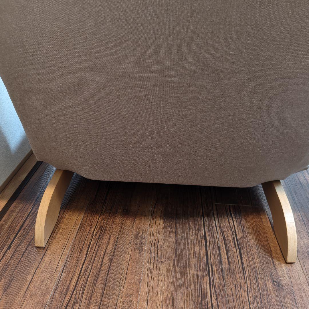 DOUBLEDAY　ダブルクッション座椅子フィット　1人掛け　幅70㎝