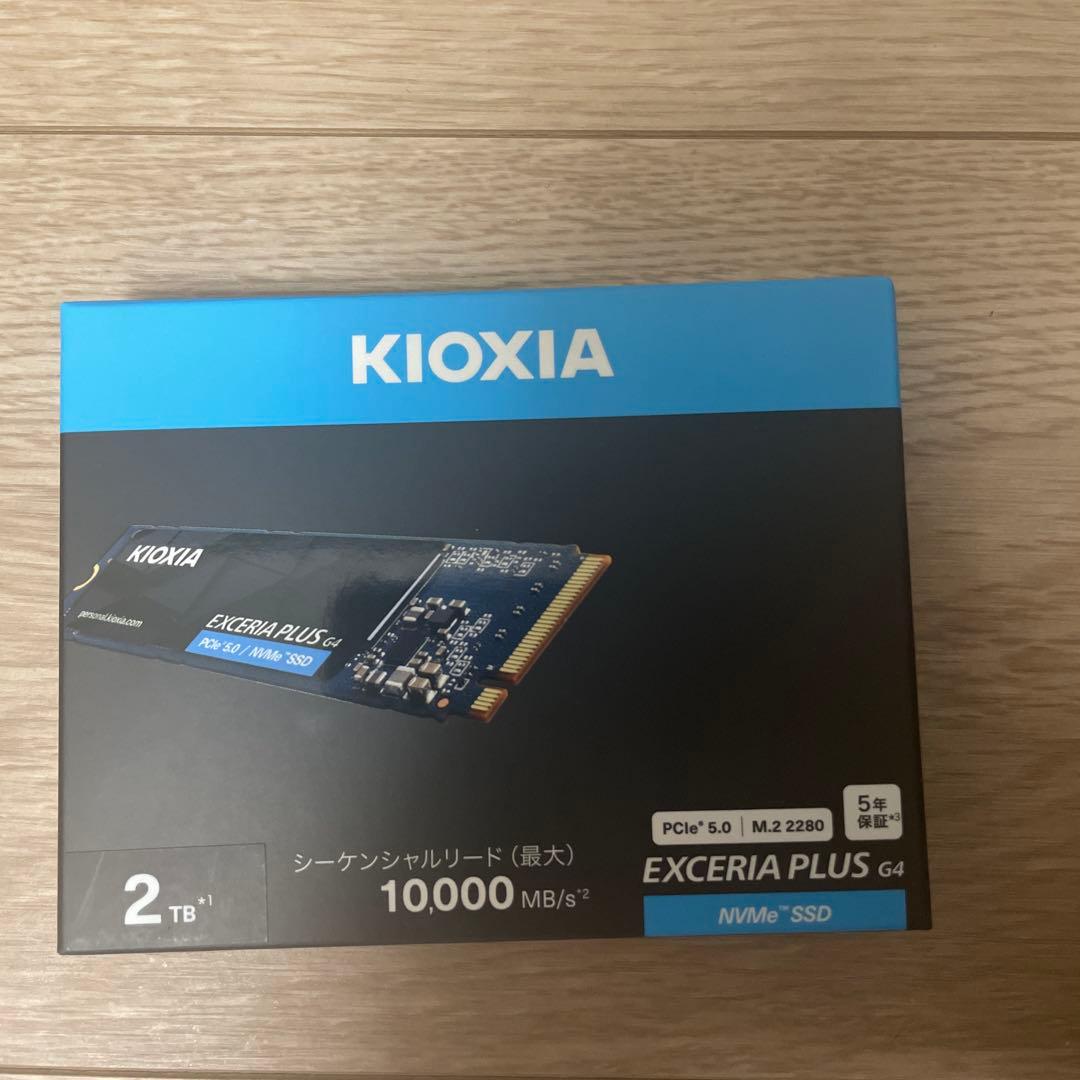 メモリー KIOXIA EXCERIA PLUS G4 2TB SSD