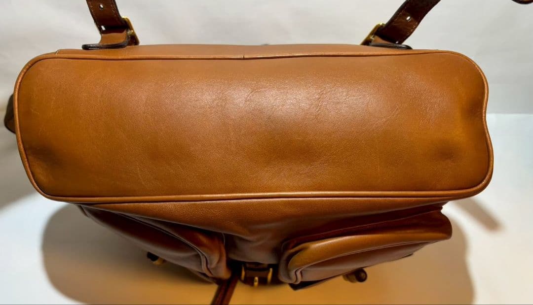 GUCCI レザー バンブー リュック ブラウン系 グッチ