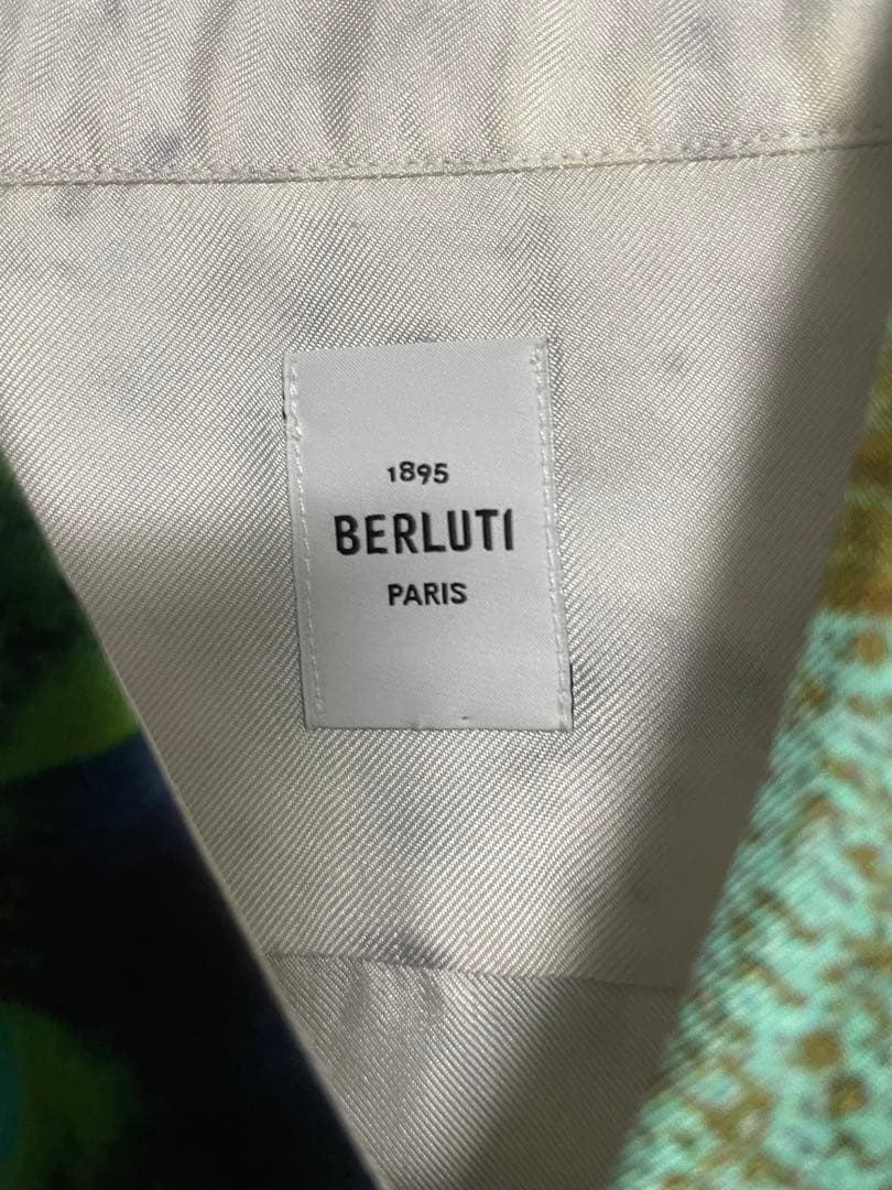 極美品Berluti 20SS ペイントYシャツ