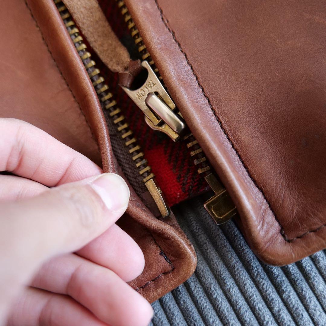 インディアン　レザージャケット　サイズ36