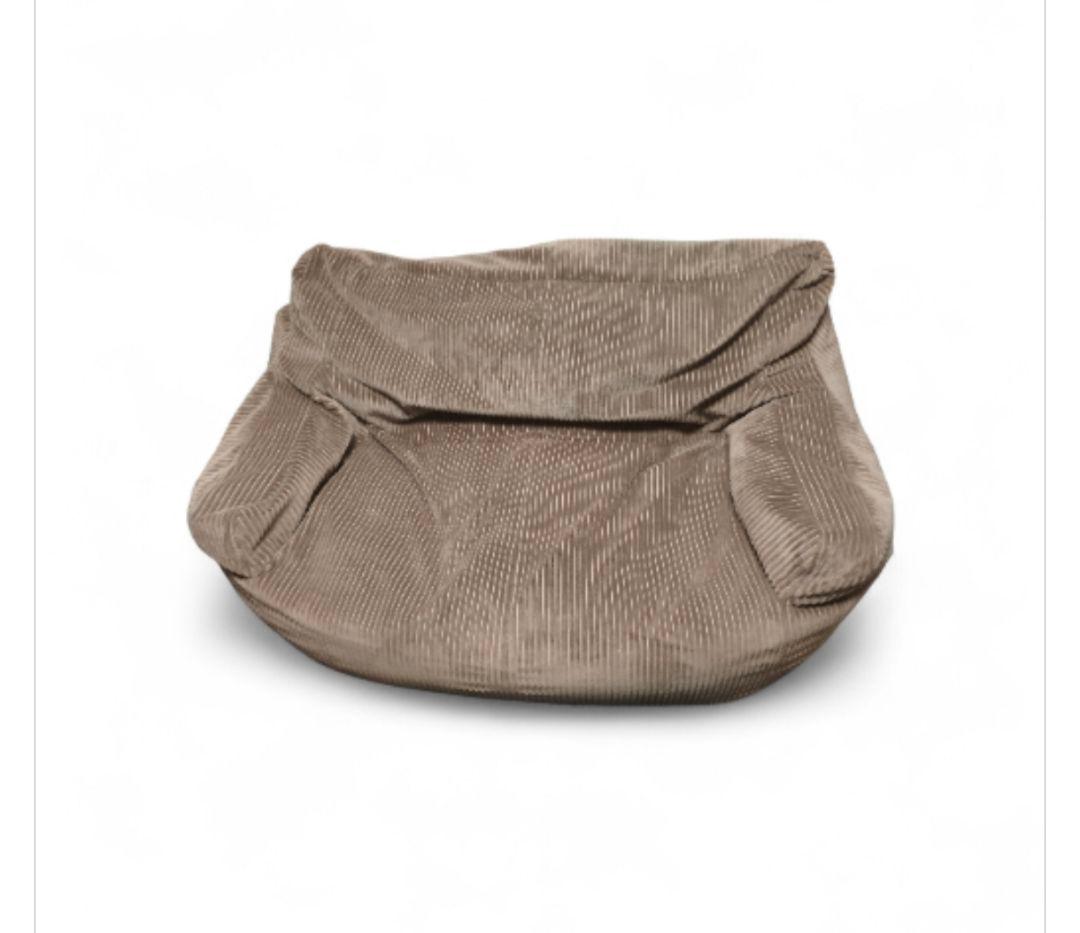 LOOSY 2人掛けビーズソファ　ブラウン