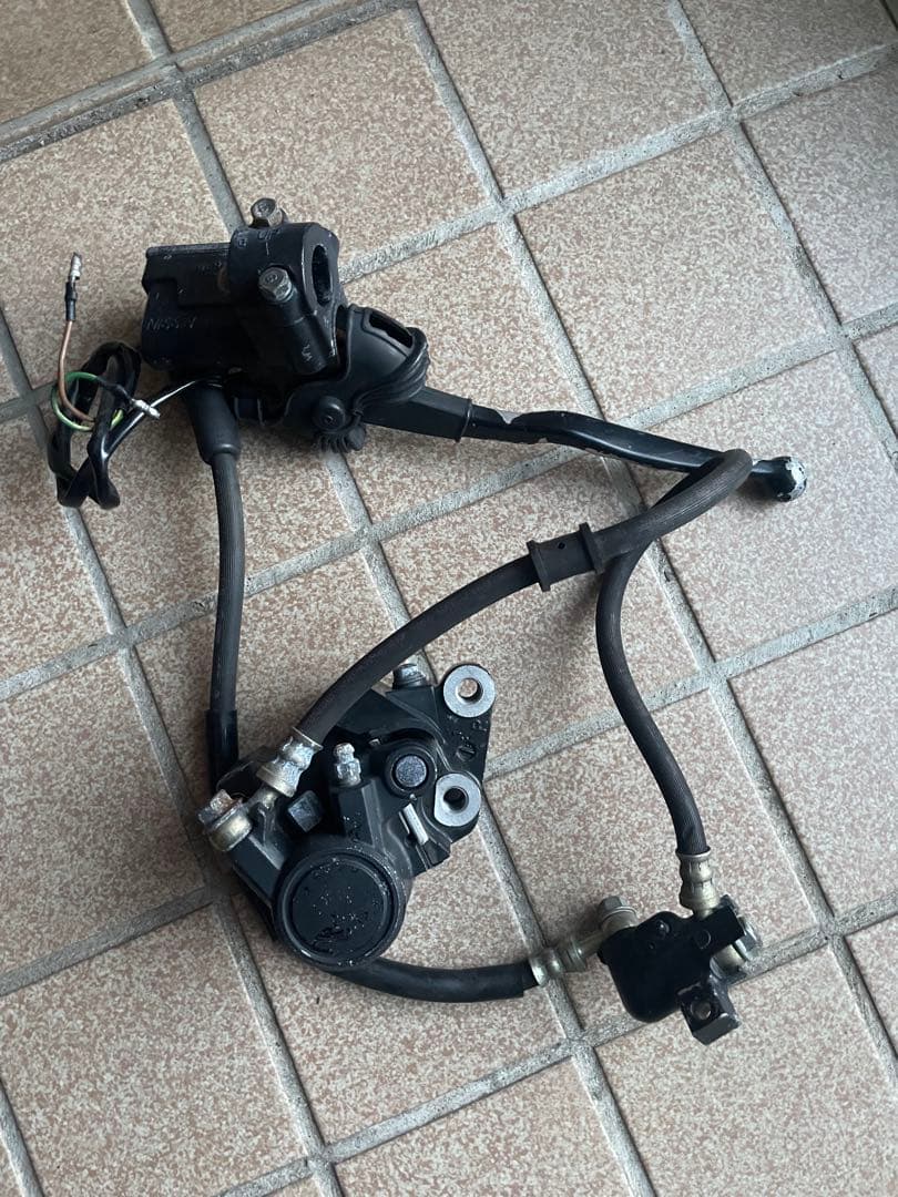 YAMAHA RZ250 フロントブレーキ周り　キャリパー　マスターセット