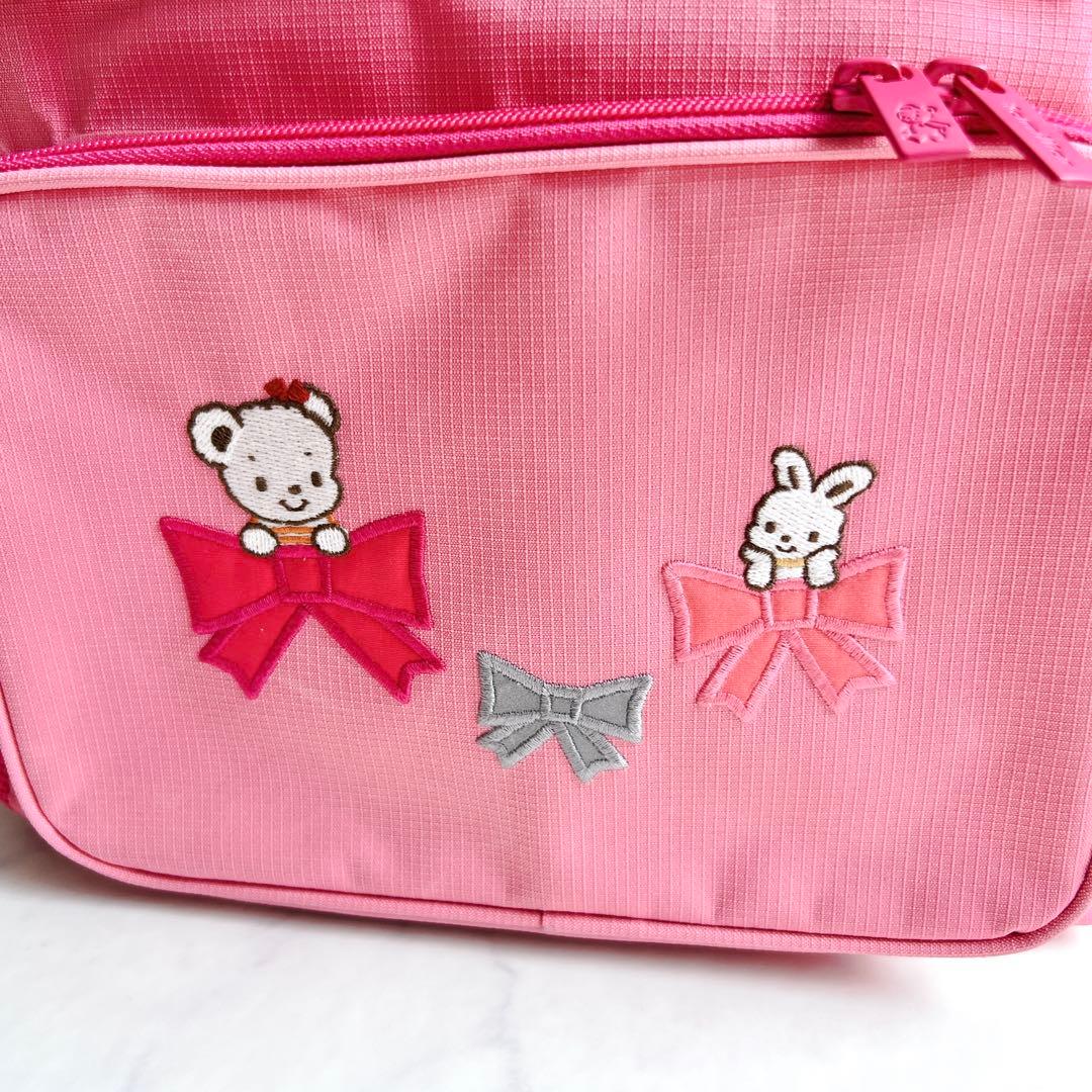 【完売品】ファミリア familia リュック ピンク リアちゃん　美品　M