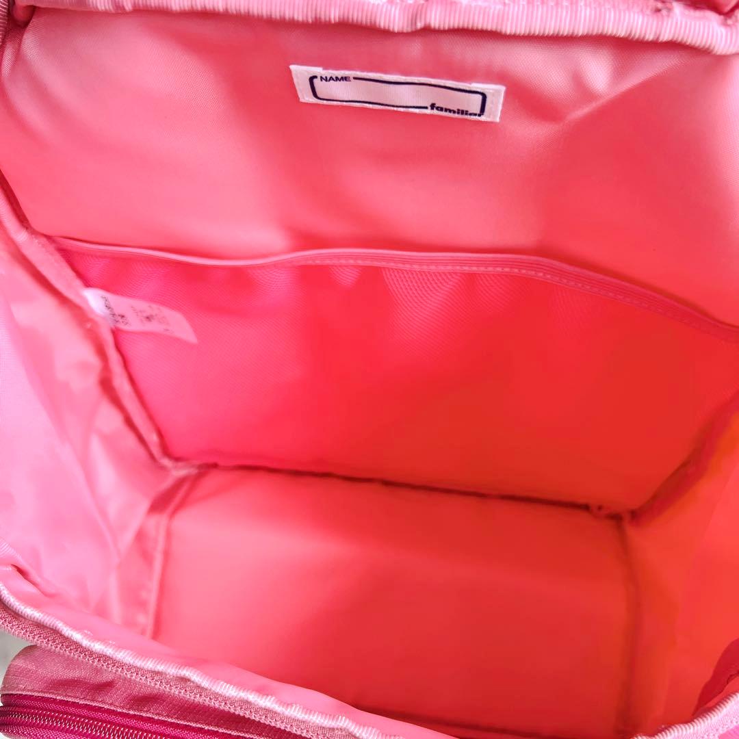 【完売品】ファミリア familia リュック ピンク リアちゃん　美品　M