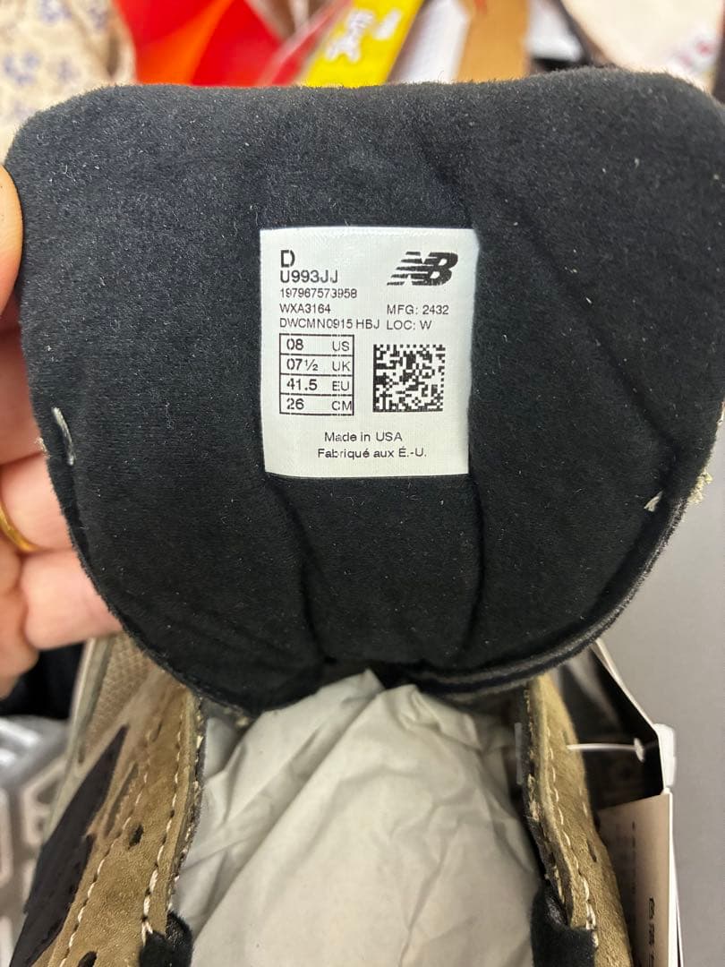 JJJJound × New Balance 993 26cm