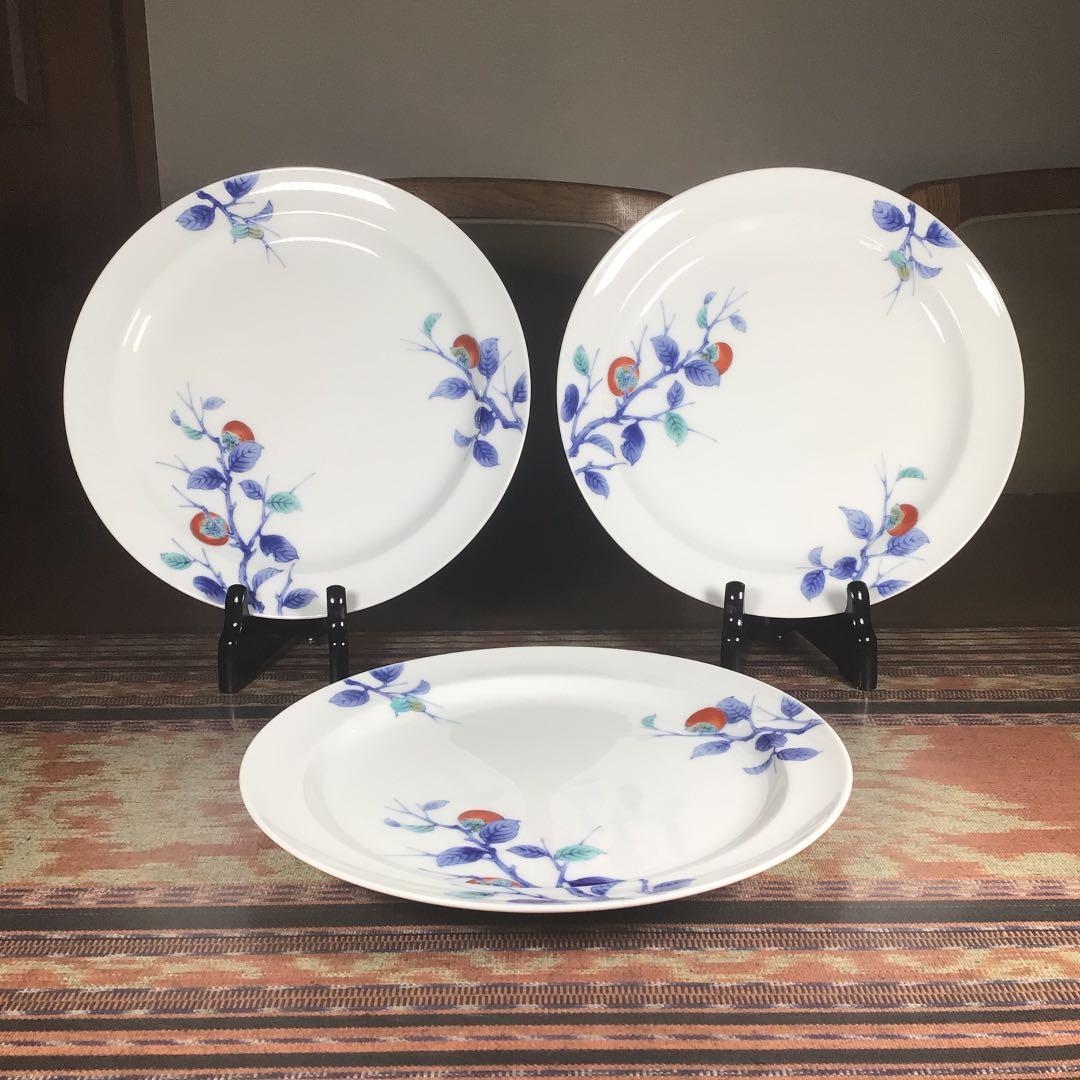 『フォロうー特価』　骨董品　ノリタケ 日本の食器　柿右衛門写　大皿　3枚