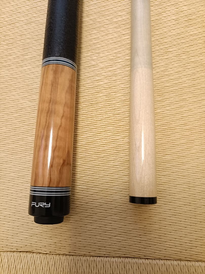ビリヤード　美品　フューリー　キュー　ラジアル