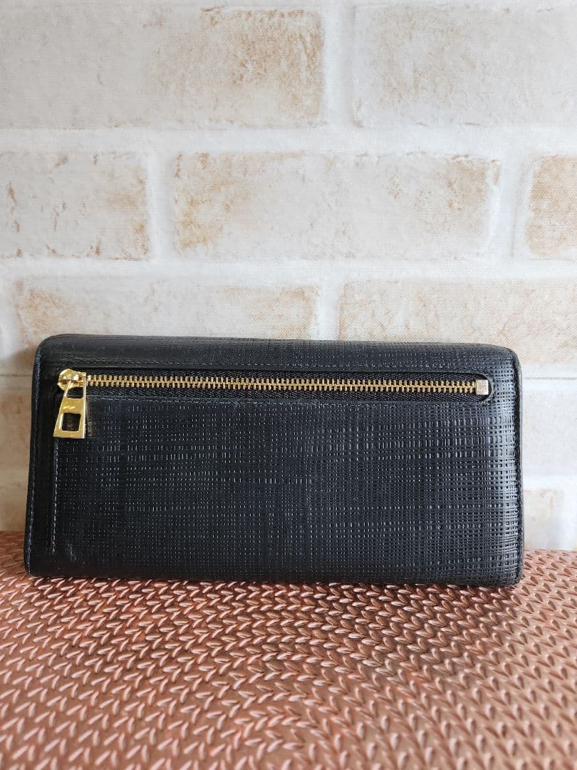 LOEWE　コンチネンタルウォレット　アナグラム　レザー