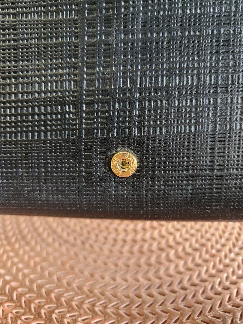 LOEWE　コンチネンタルウォレット　アナグラム　レザー