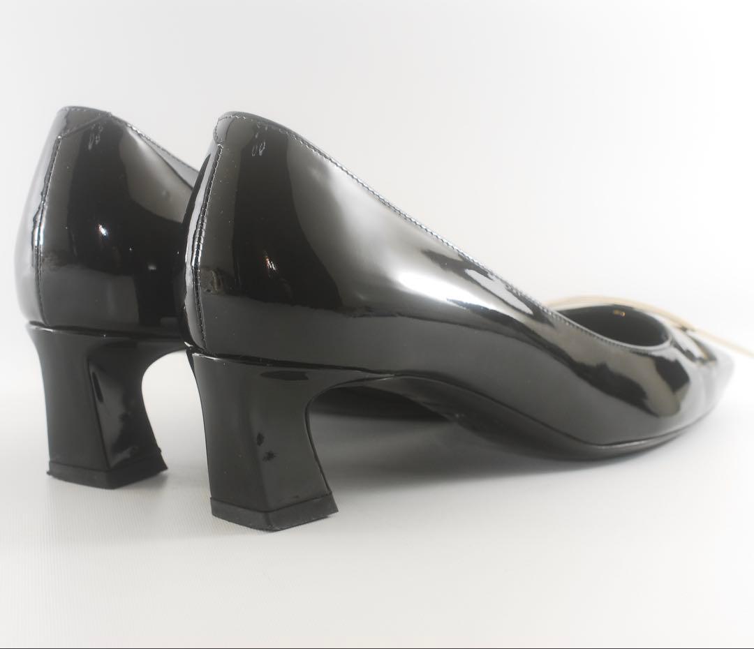 美品37＊RogerVivier＊ロジェヴィヴィエ＊パンプス＊エナメル パテント