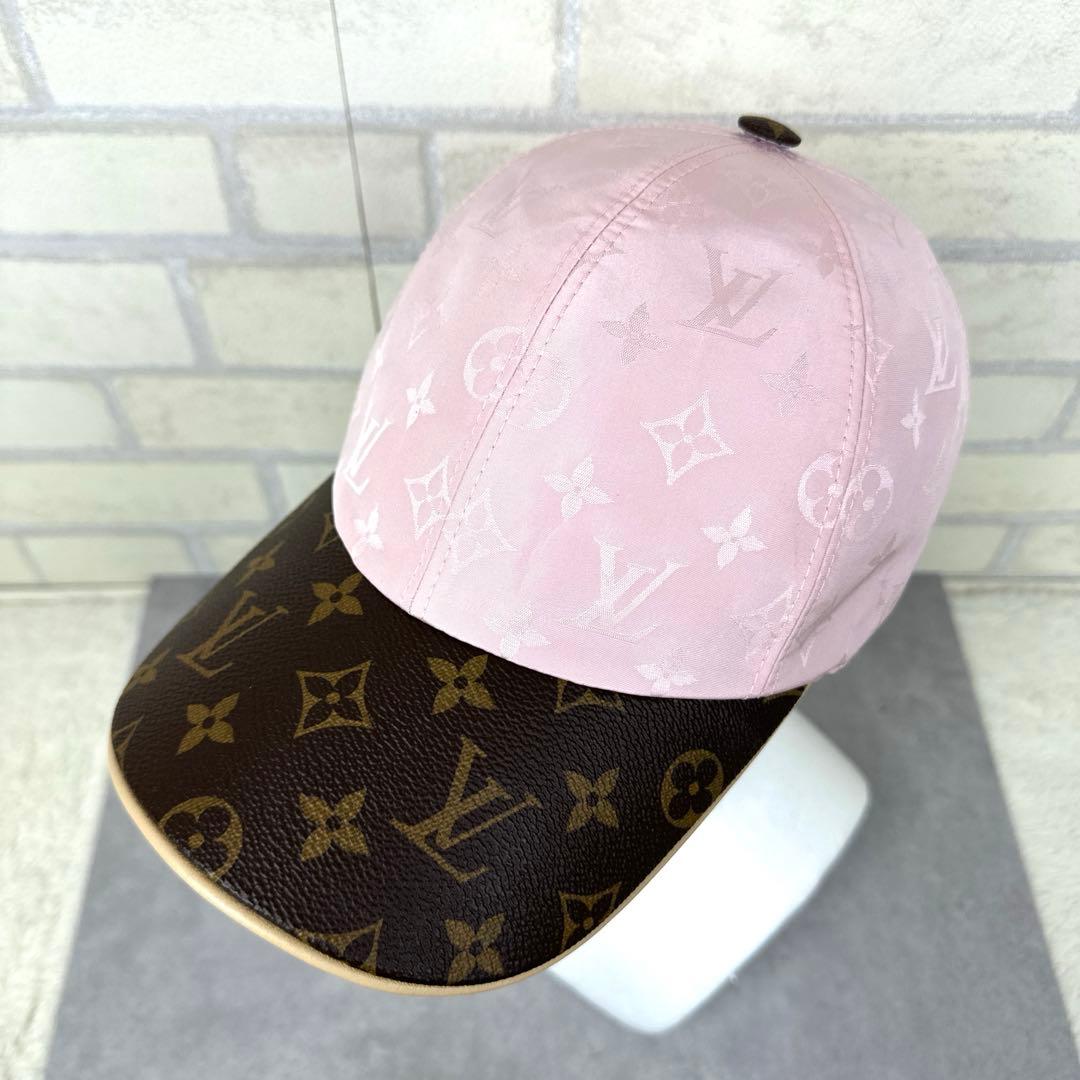 ★希少★LOUIS VUITTON ルイヴィトン キャップ モノグラム ピンク
