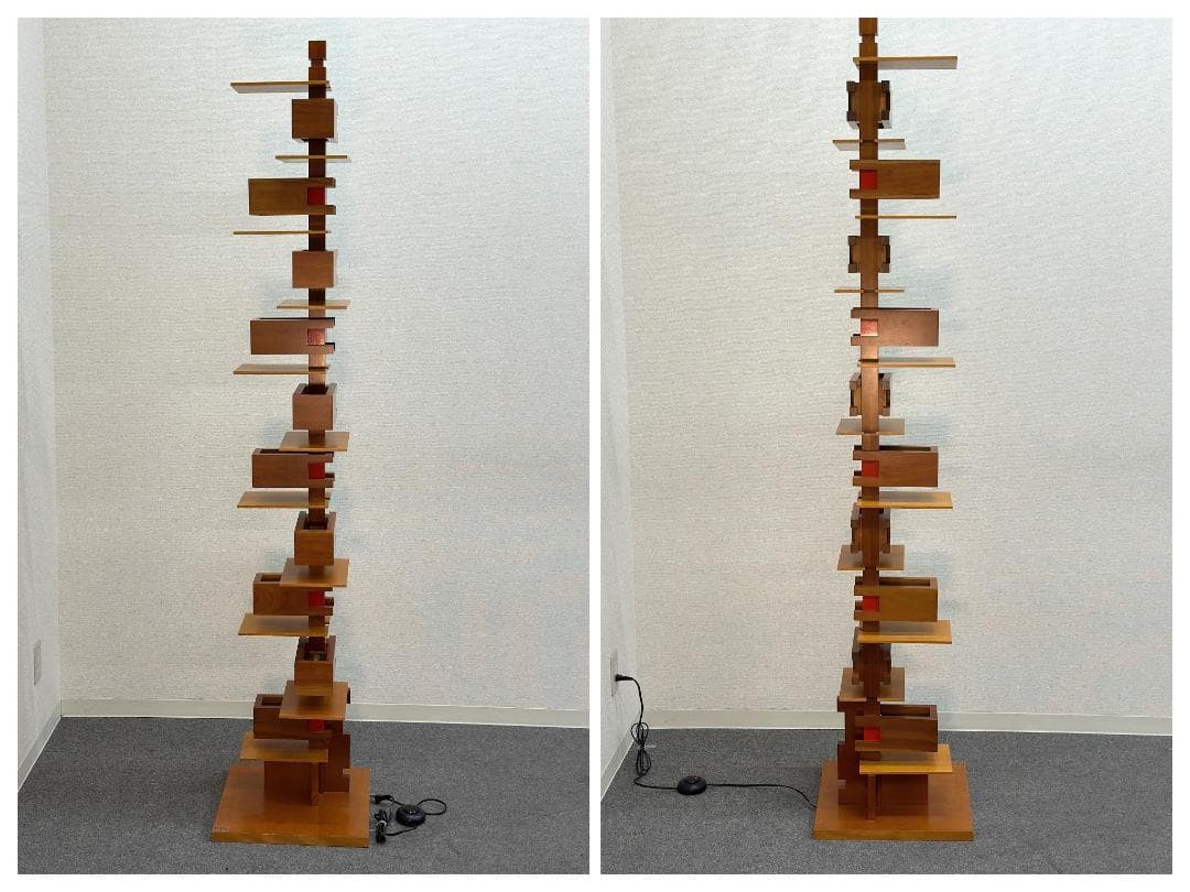 名作！正規品■ヤマギワ■フランク・ロイド・ライト　タリアセン2　フロアスタンド
