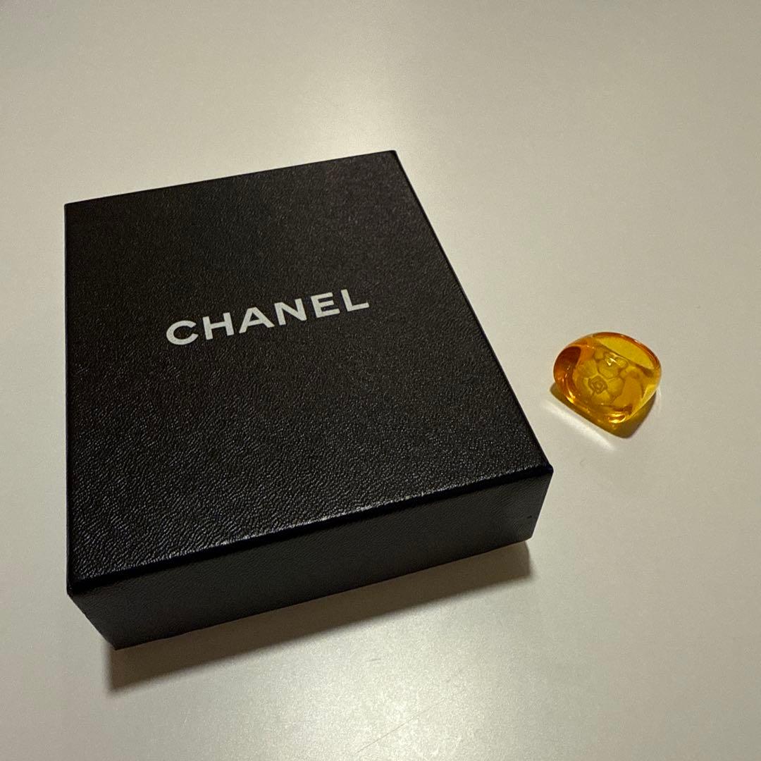 CHANEL シャネル　プラ　リング　カメリア