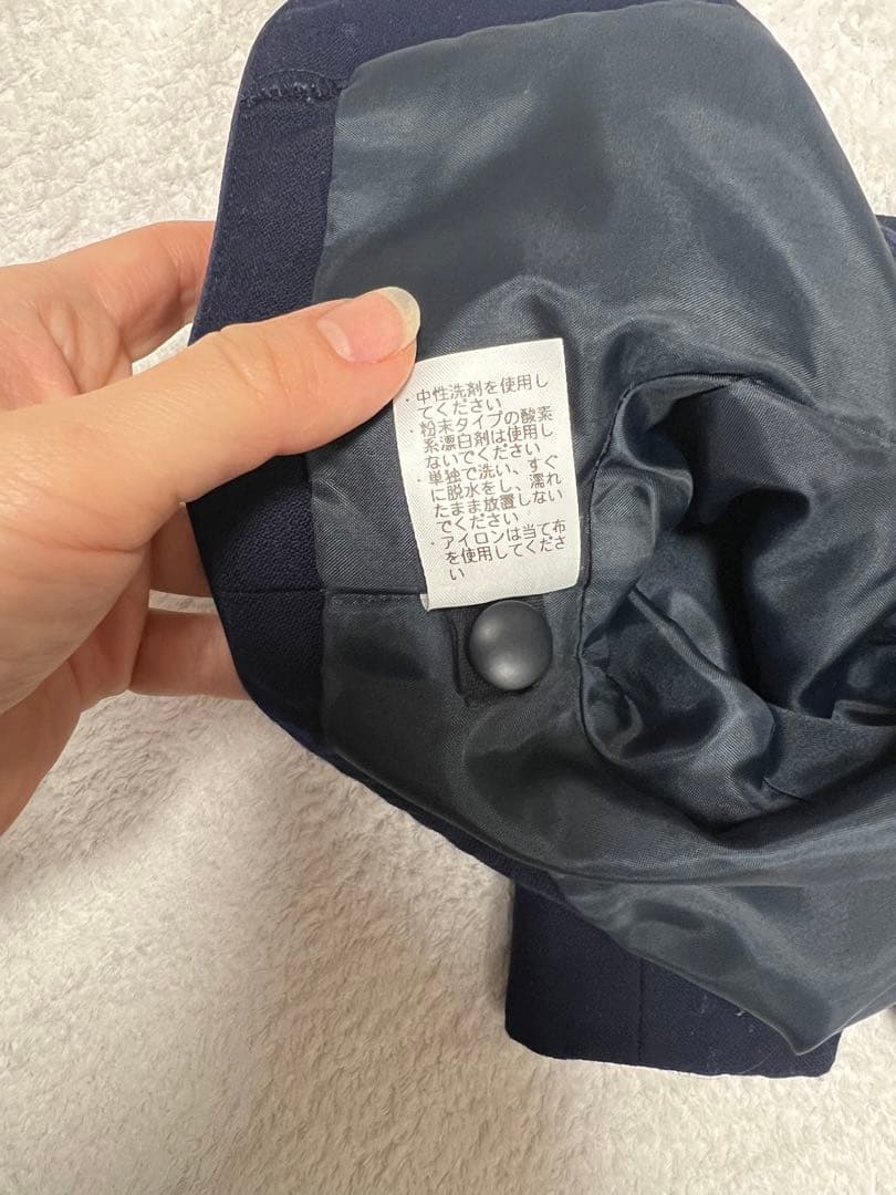 【かきふらい　】ファミリアお受験ジャンパースカートセット90