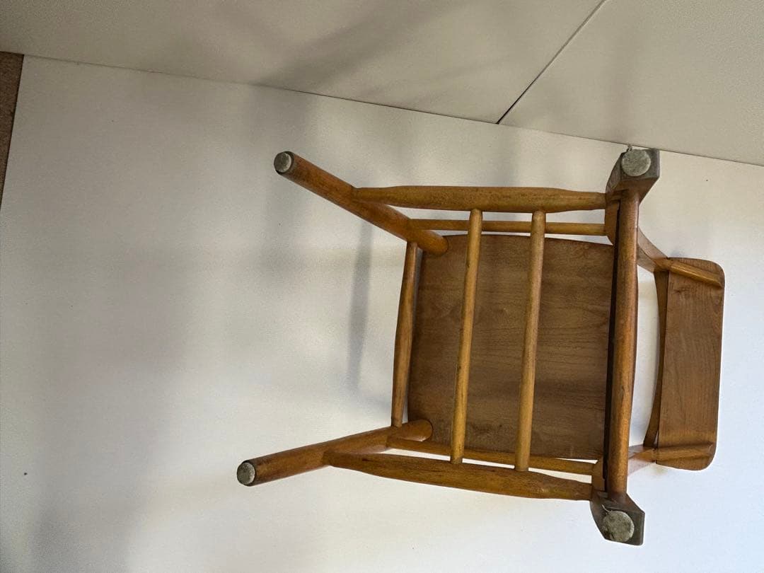 木製デザイン椅子　アンティーク　イタリア製　美品