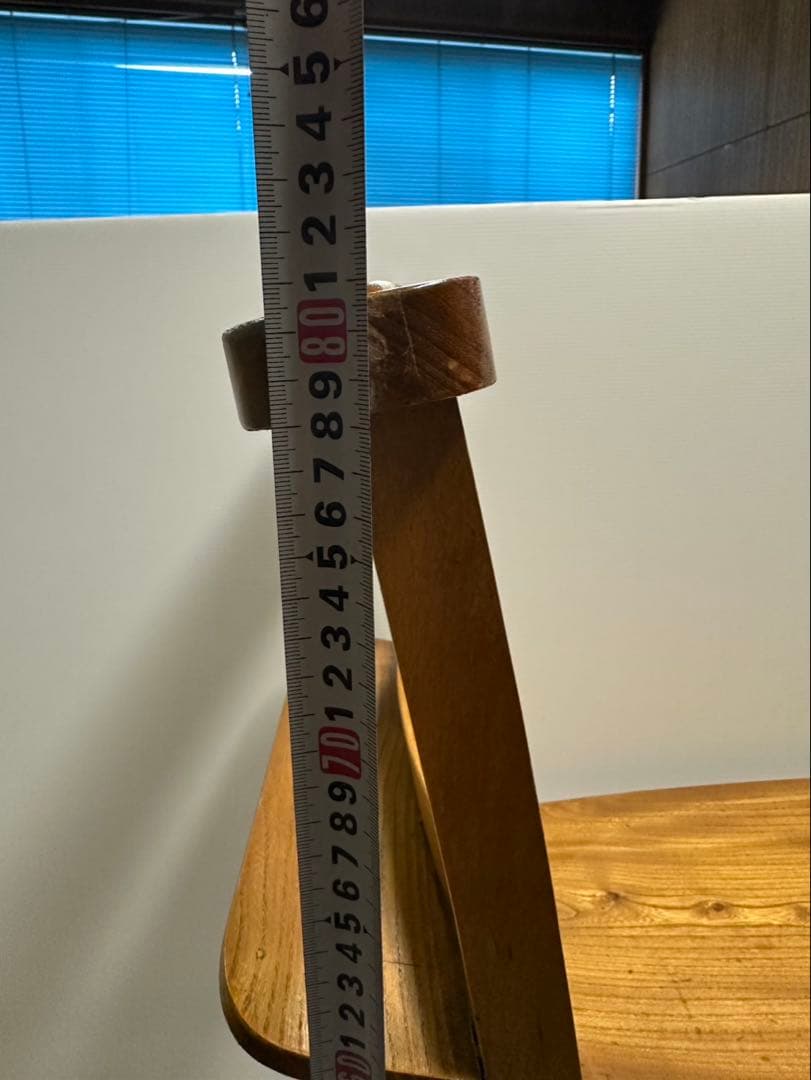 木製デザイン椅子　アンティーク　イタリア製　美品