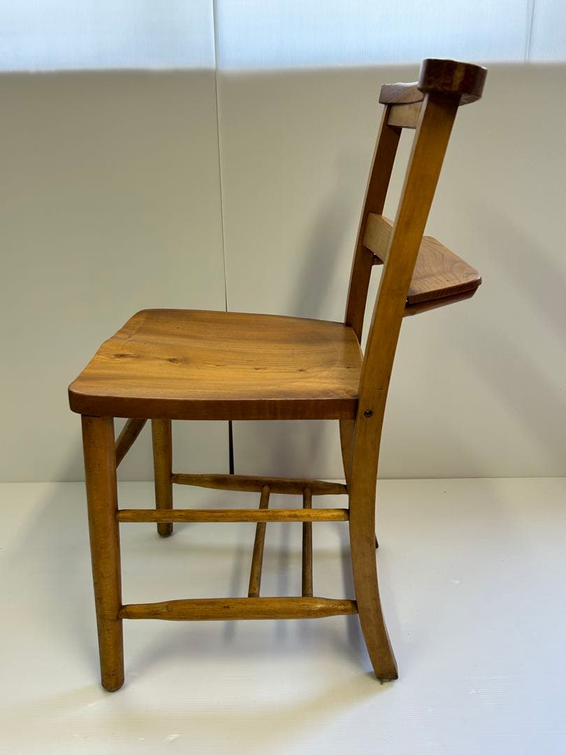 木製デザイン椅子　アンティーク　イタリア製　美品