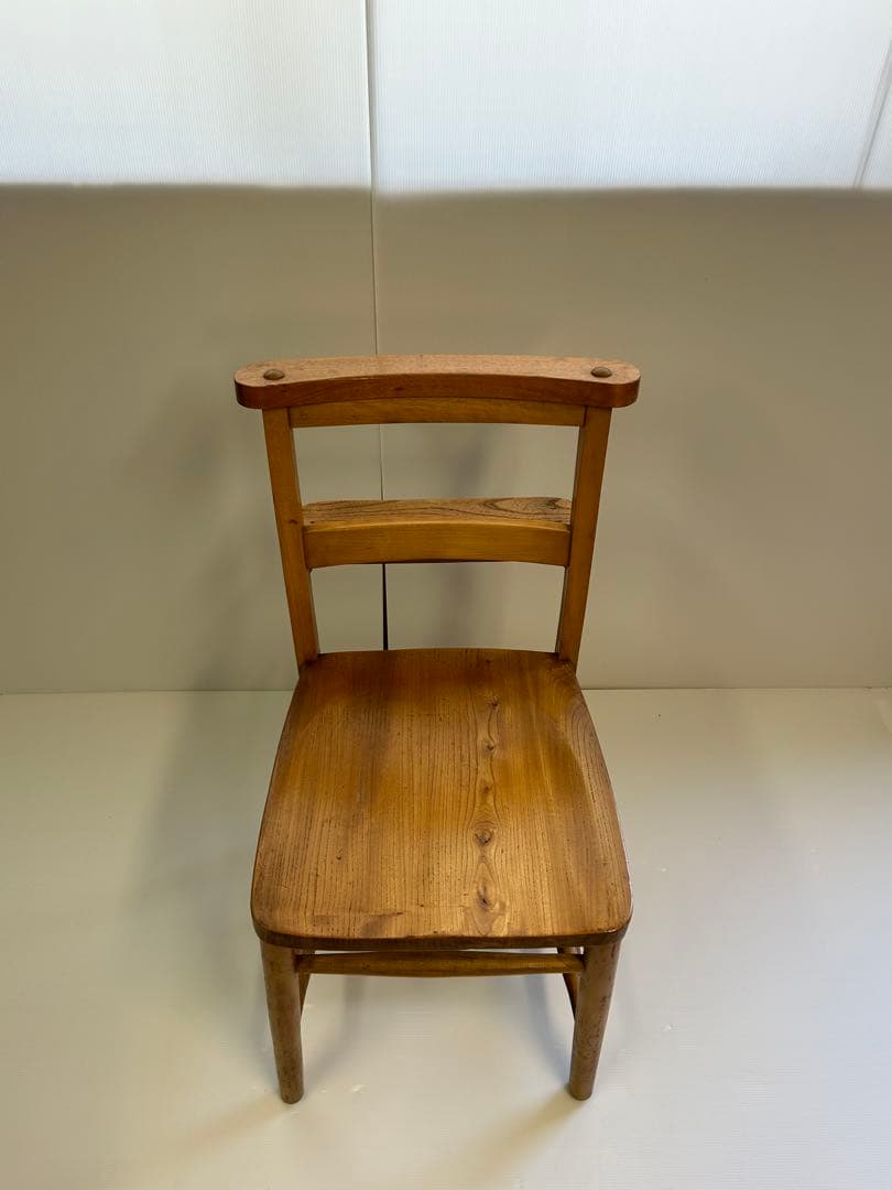 木製デザイン椅子　アンティーク　イタリア製　美品