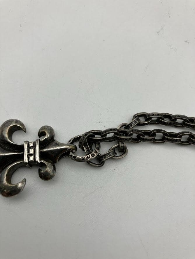 クロムハーツ　ネックレス　シルバー　925　BSフレア　ペンダント　正規品
