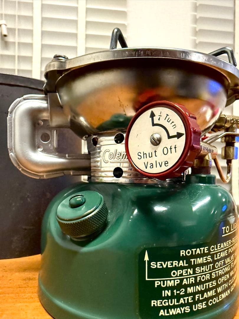 【ゆうき】コールマン502バーナーストーブ＋ヒートドラム＋クーラーボックス