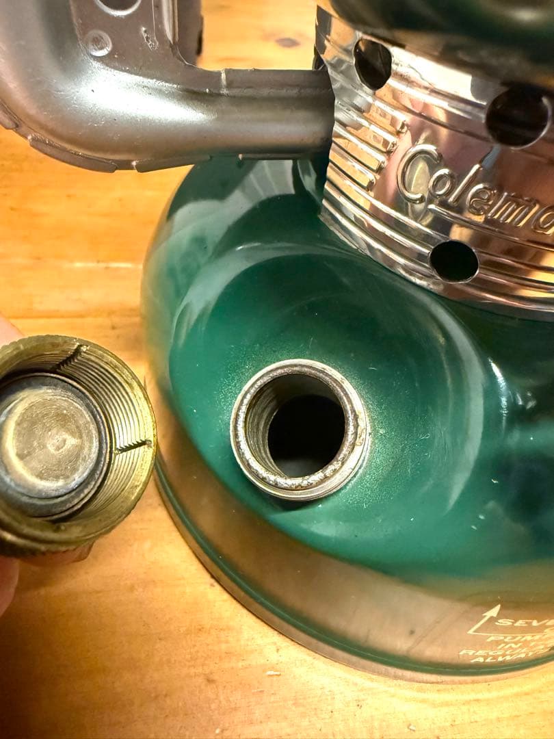 【ゆうき】コールマン502バーナーストーブ＋ヒートドラム＋クーラーボックス