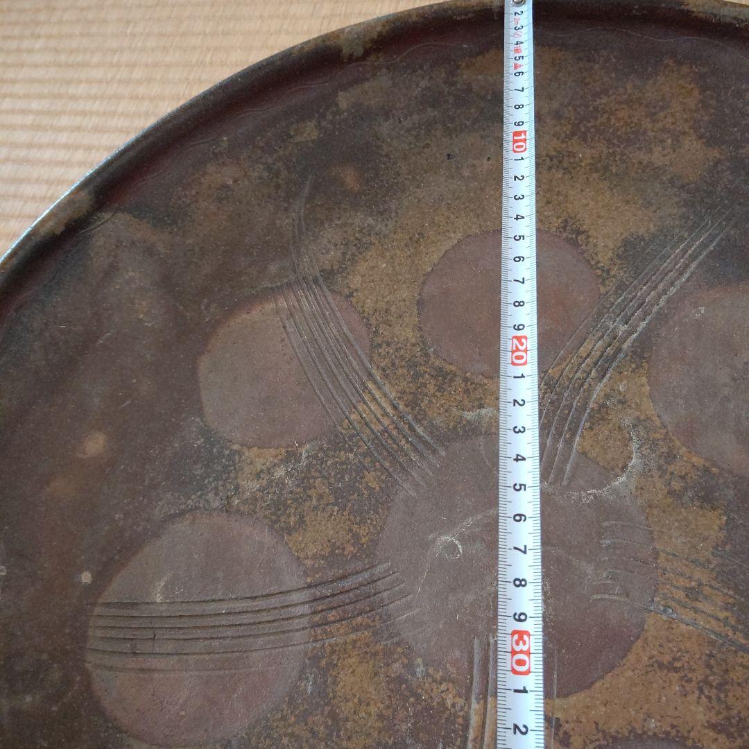 備前焼 陶古造 大鉢(水盤？)約５０cm