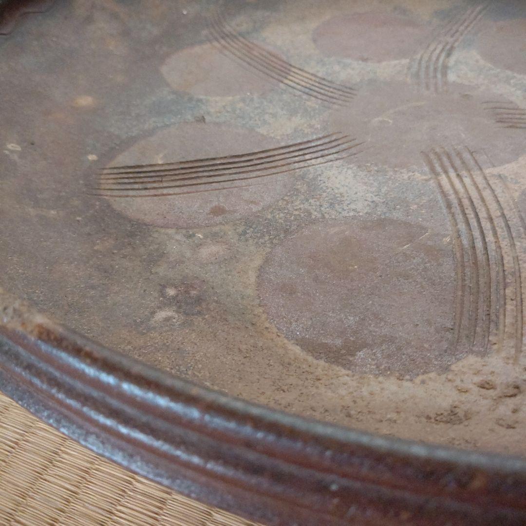 備前焼 陶古造 大鉢(水盤？)約５０cm