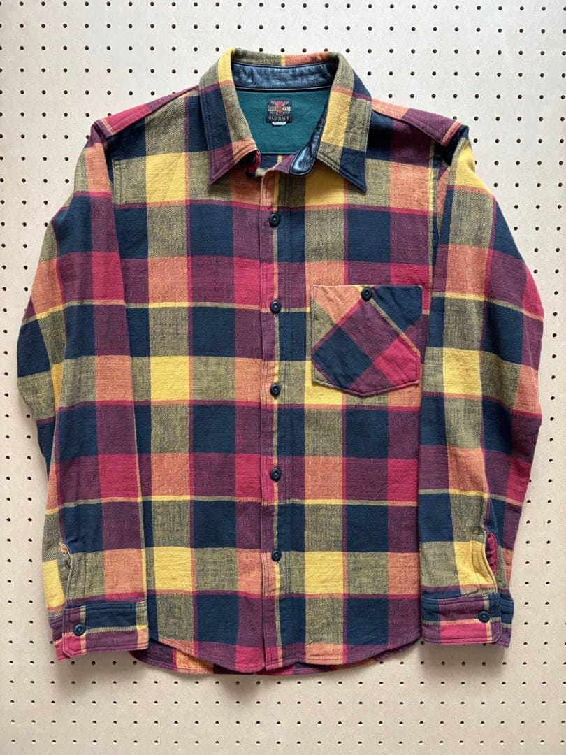 【SALE‼️】DELUXEWARE チェック柄ネルシャツ M