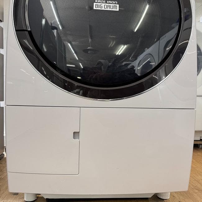 地域限定送料無料　美品 日立 ドラム式洗濯乾燥機 BD-SX110F