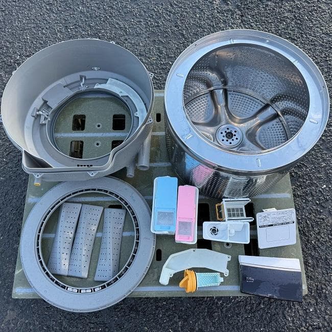 地域限定送料無料　美品 日立 ドラム式洗濯乾燥機 BD-SX110F