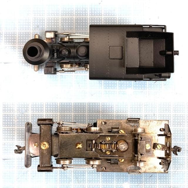 木曽森林鉄道B1リアタンクロコ つぼみ堂製 HO (16.5㎜)