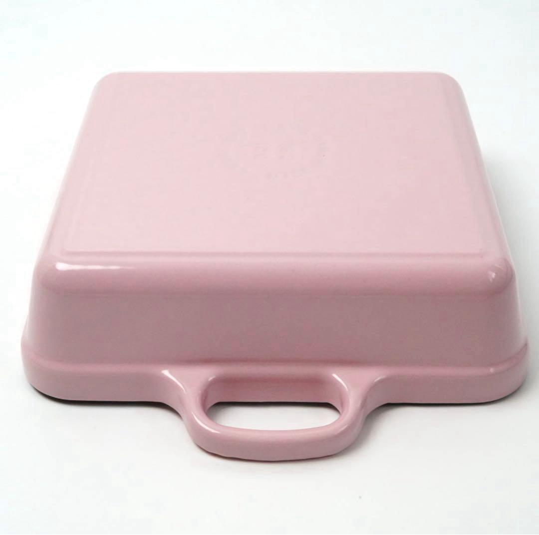 LE CREUSET　シグニチャー ココット スクエア シフォンピンク 24cm