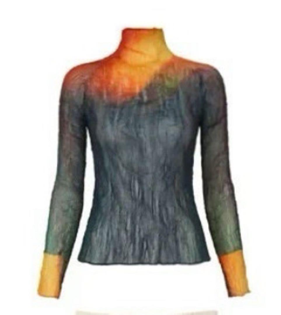 【新品/定価以下】ISSEY MIYAKE シフォンツイスト 半袖 2024SS