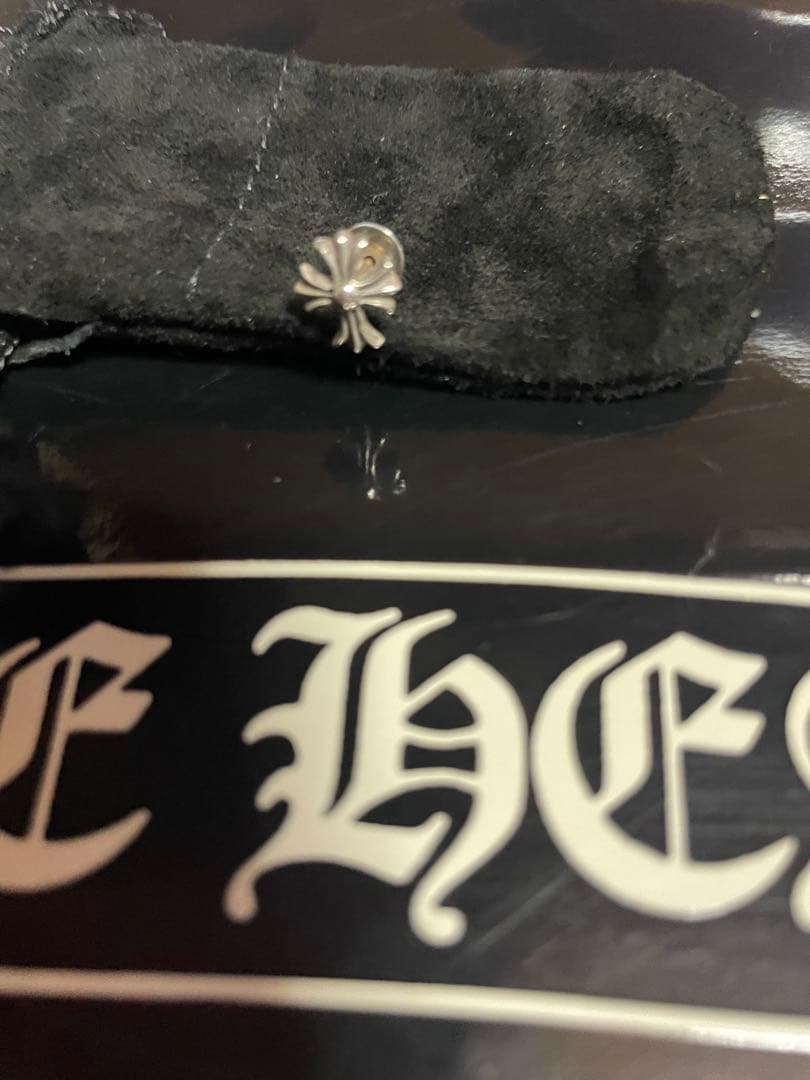 正規品Chrome Hearts C Hクロススタットピアス