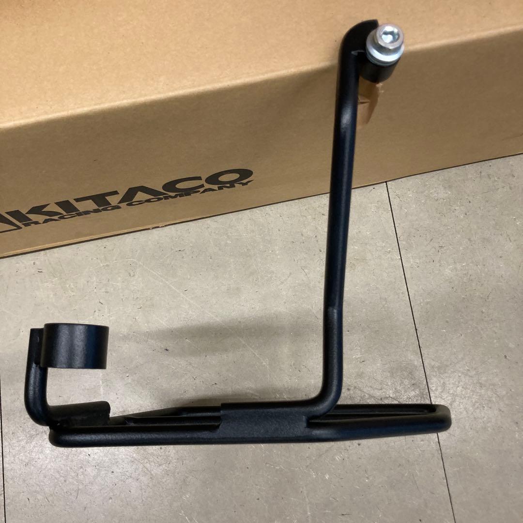 ダックス125Moto lordDメーターバイザとサイドバックサポート