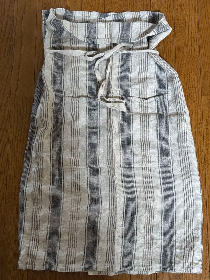 トゥジュー toujours 前掛け（ポケット付き）　未使用品