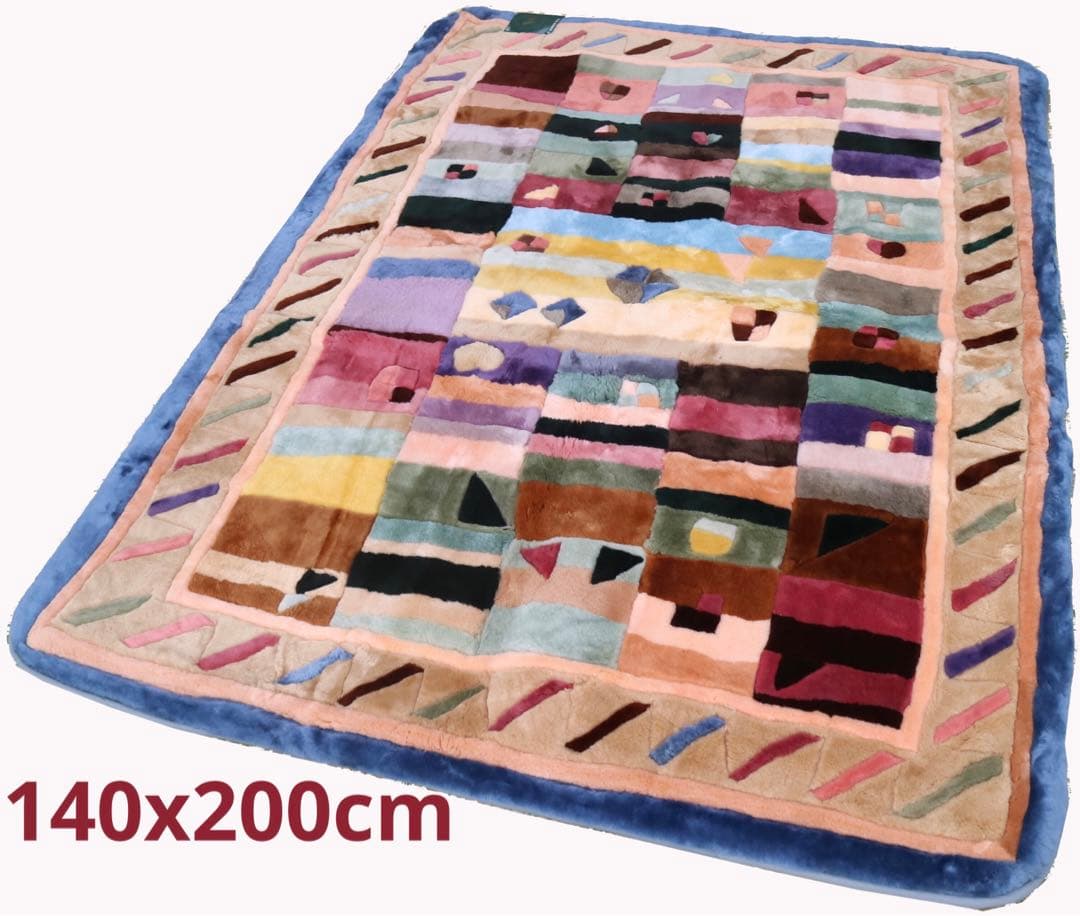 ムートンラグ・シーツ　140x200cm 高級品