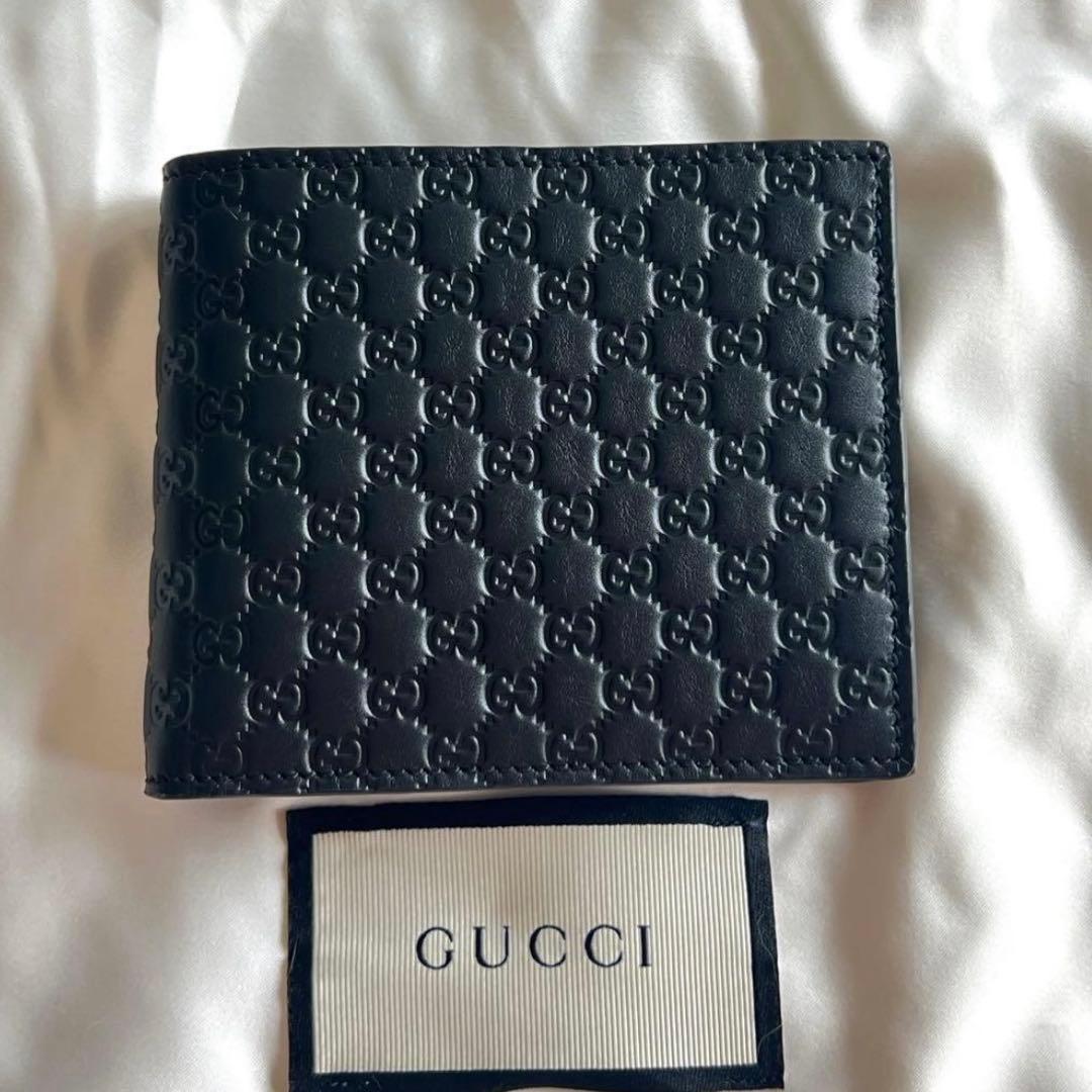 【新品未使用】 GUCCI グッチ 折りたたみ財布 二つ折り コンパクト 小銭