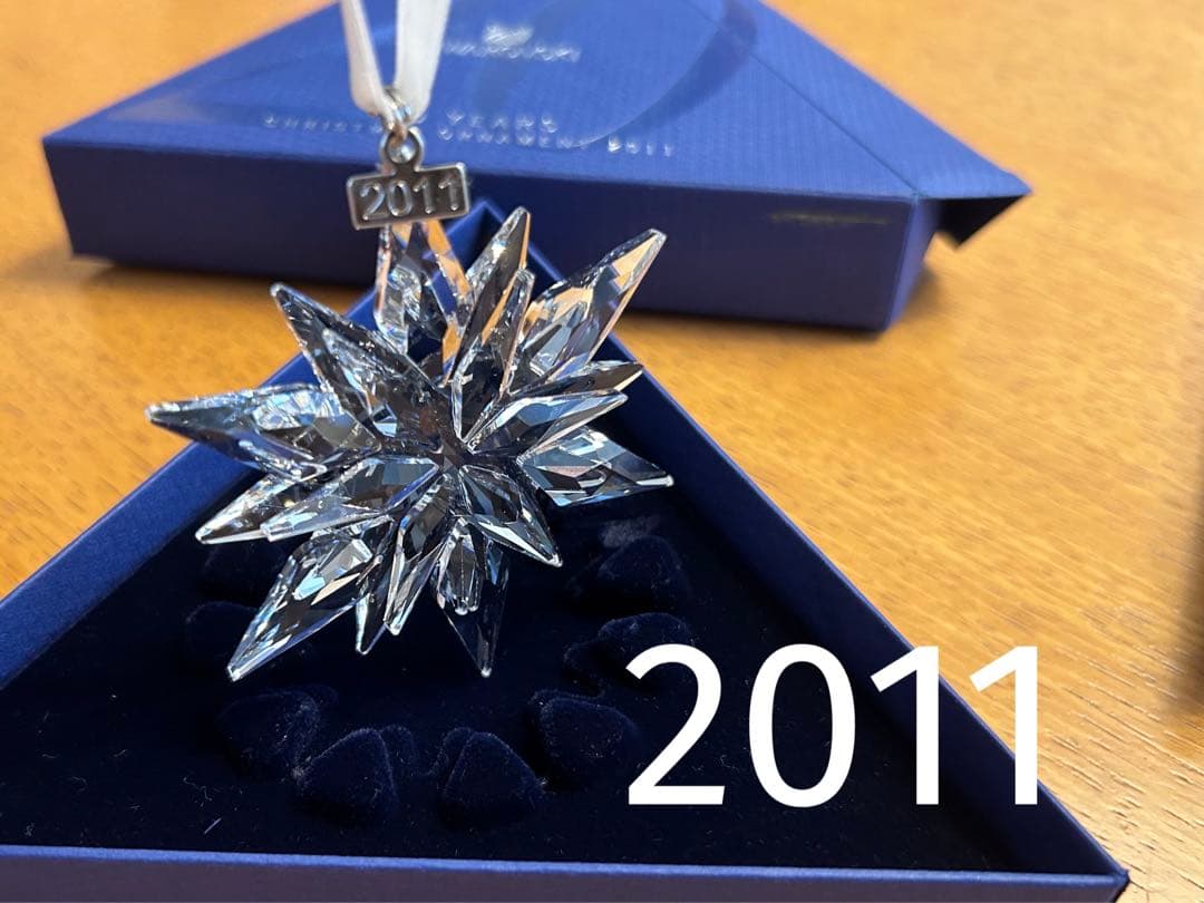 Swarovski クリスマスオーナメント 2011