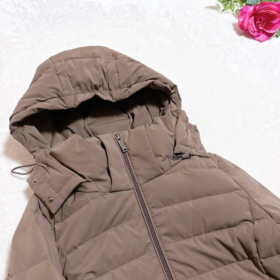 未使用✨　マッキントッシュ　ロンドン　ダウンコート　38 ブラウン　レディース