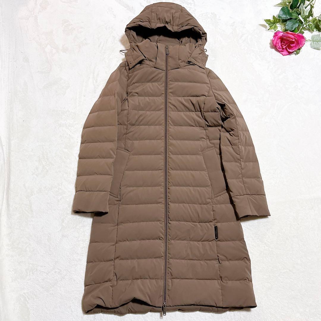 未使用✨　マッキントッシュ　ロンドン　ダウンコート　38 ブラウン　レディース