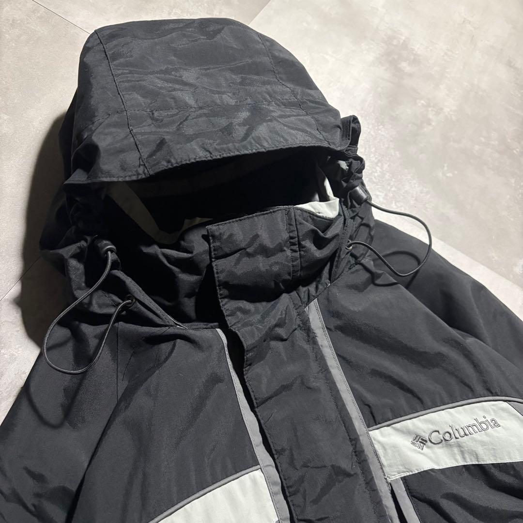 00s コロンビア Columbia マウンテンパーカー ナイロンジャケット　黒