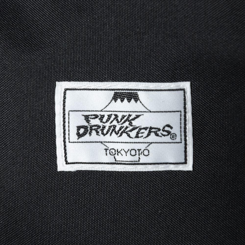 パンクドランカーズ メッセンジャーバッグ 黒 大容量 ショルダーバッグ